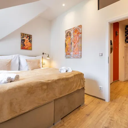 Classy Loft Apartment In The City Center Of Praha Exteriér fotografie