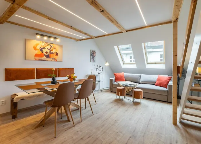 Classy Loft Apartment In The City Center Of Prague